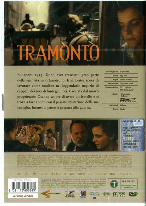 Tramonto (DVD) di László Nemes - DVD - 2