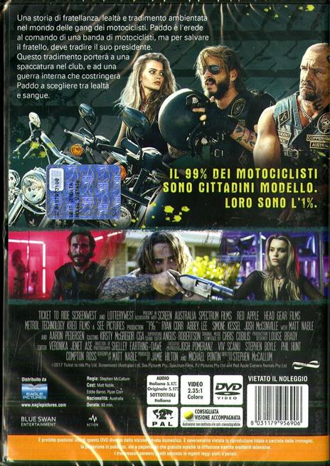 1% I fuorilegge (DVD) di Stephen McCallum - DVD - 2