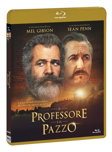 Il professore e il pazzo (Blu-ray) di P. B. Shemran - DVD + Blu-ray