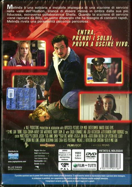 Burn. Una notte d'inferno (DVD) di Mike Gan - DVD - 2