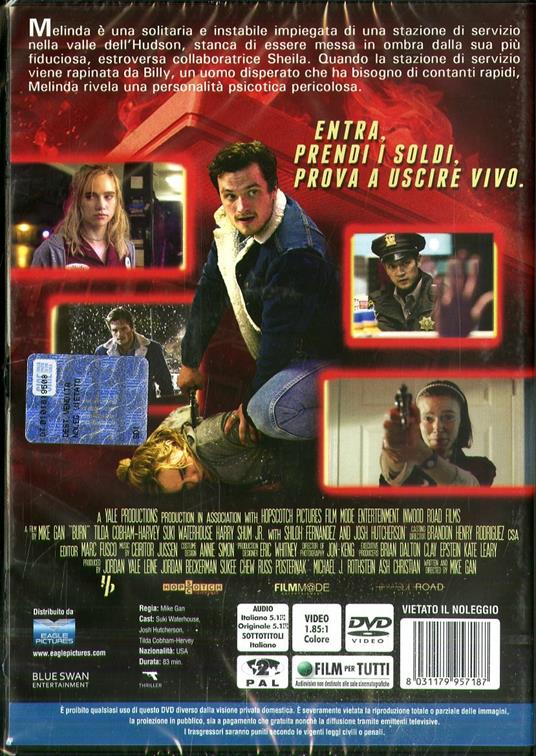 Burn. Una notte d'inferno (DVD) di Mike Gan - DVD - 2