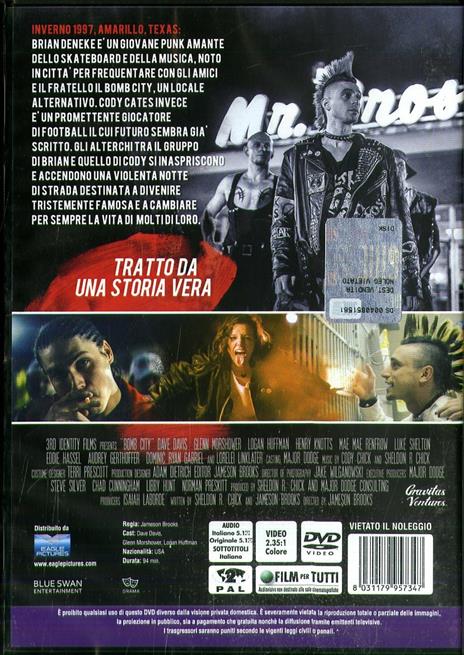 Bomb City (DVD) di Jameson Brooks - DVD - 2
