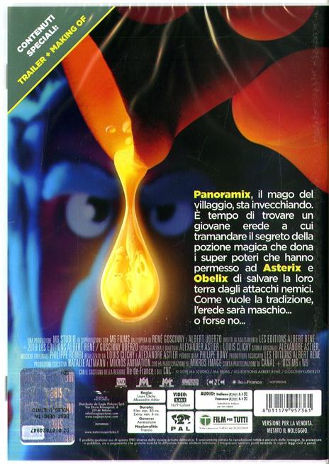 Asterix e il segreto della pozione magica (DVD) di Alexandre Astier,Louis Clichy - DVD - 2