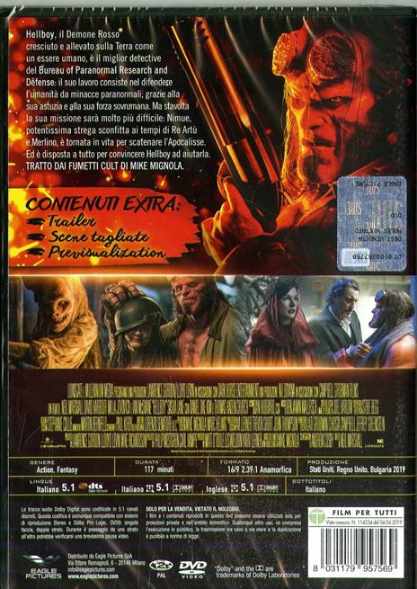 Hellboy (DVD) di Neil Marshall - DVD - 2