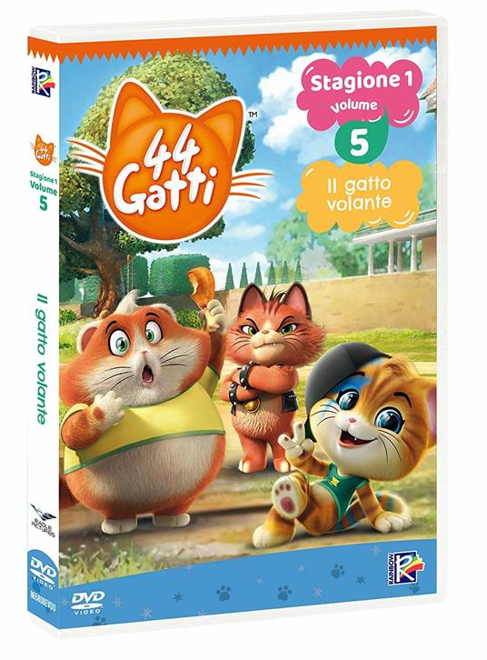 44 gatti vol.5. Il gatto volante (DVD) di Iginio Straffi - DVD