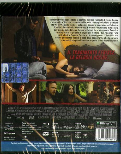 Welcome Home (DVD + Blu-ray) di George Ratliff - DVD + Blu-ray - 2