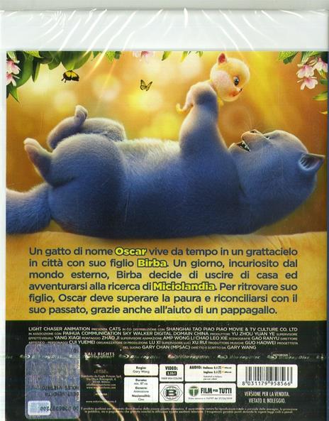 Birba. Micio combina guai (Blu-ray) di Gary Wang - Blu-ray - 2