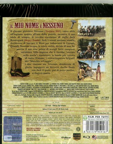 Il mio nome è Nessuno (DVD + Blu-ray) di Tonino Valerii - DVD + Blu-ray - 2