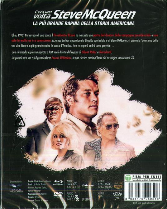 C'era una volta Steve McQueen (Blu-ray + DVD) di Mark Steven Johnson - DVD + Blu-ray - 2