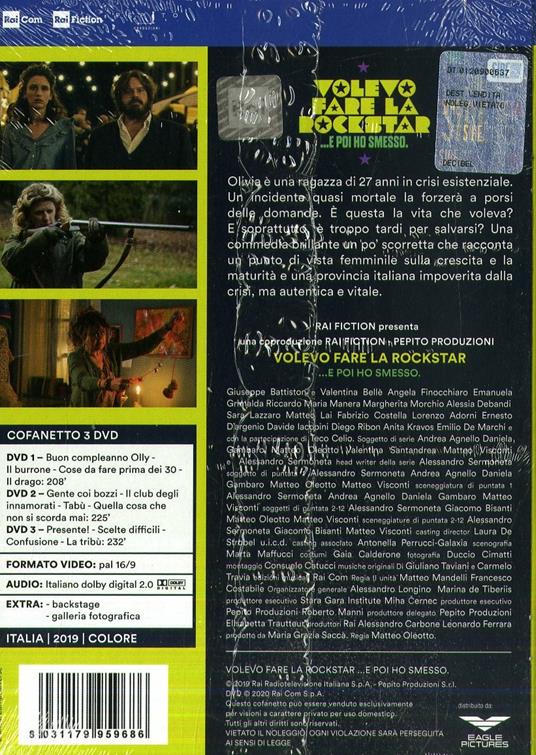 Volevo fare la rockstar… e poi ho smesso (DVD) di Matteo Oleotto - DVD - 2