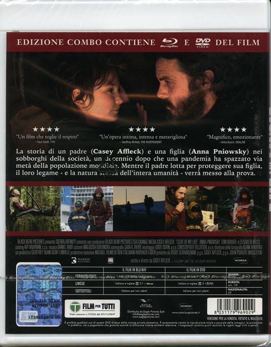Light of My Life (DVD + Blu-ray) di Casey Affleck - DVD + Blu-ray - 2