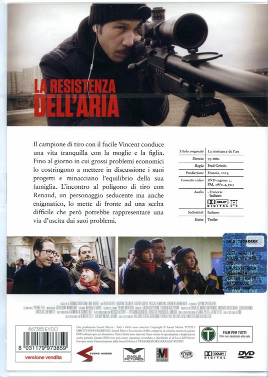 La resistenza dell'aria (DVD) di Fred Grivois - DVD - 2