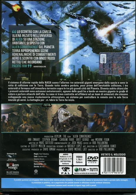 Alien Convergence (DVD) di Rob Pallatina - DVD - 2