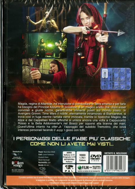 Avengers Grimm Time Wars (DVD) di Maximilian Elfeldt - DVD - 2