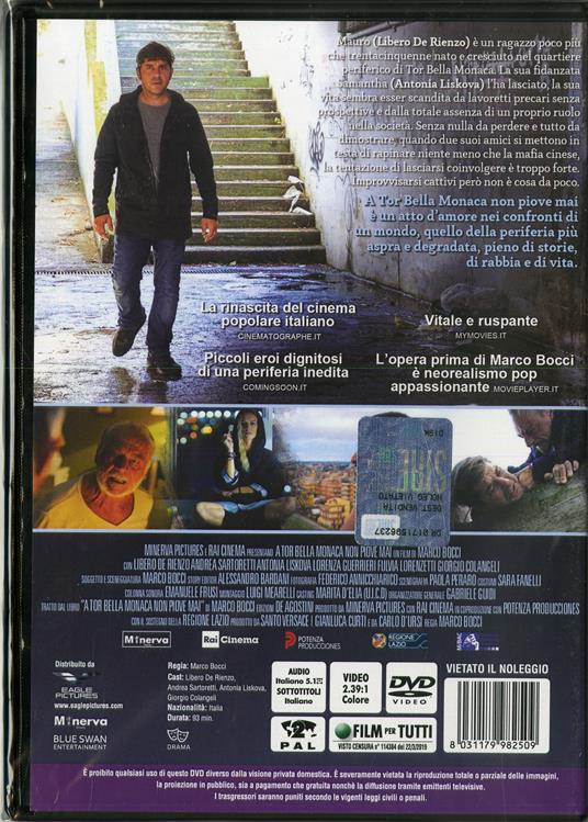 A Tor Bella Monaca non piove mai (DVD) di Marco Bocci - DVD - 2