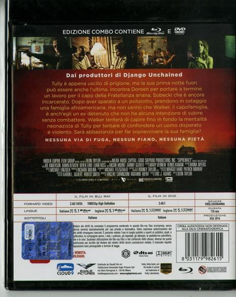 Supremacy (DVD + Blu-ray) di Deon Taylor - DVD + Blu-ray - 2