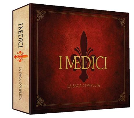 Cofanetto I Medici. Stagioni 1-3. Serie TV ita. Con Booklet, Cartoline e Poster (12 DVD) di Nicholas Meyer,Frank Spotnitz - DVD