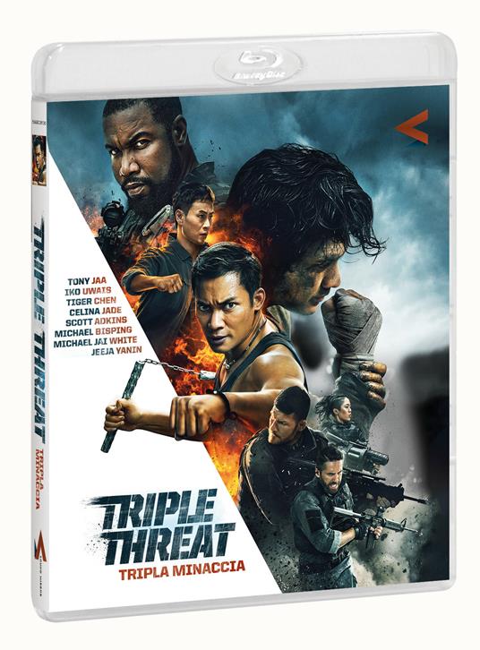 Triple Threat. Tripla minaccia (Blu-ray) di Jesse V. Johnson - Blu-ray