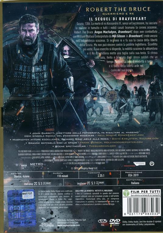 Robert the Bruce. Guerriero e re (DVD) di Richard Gray - DVD - 2