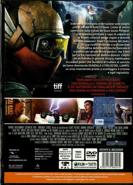 Gundala. Il figlio del lampo (DVD) di Joko Anwar - DVD - 2