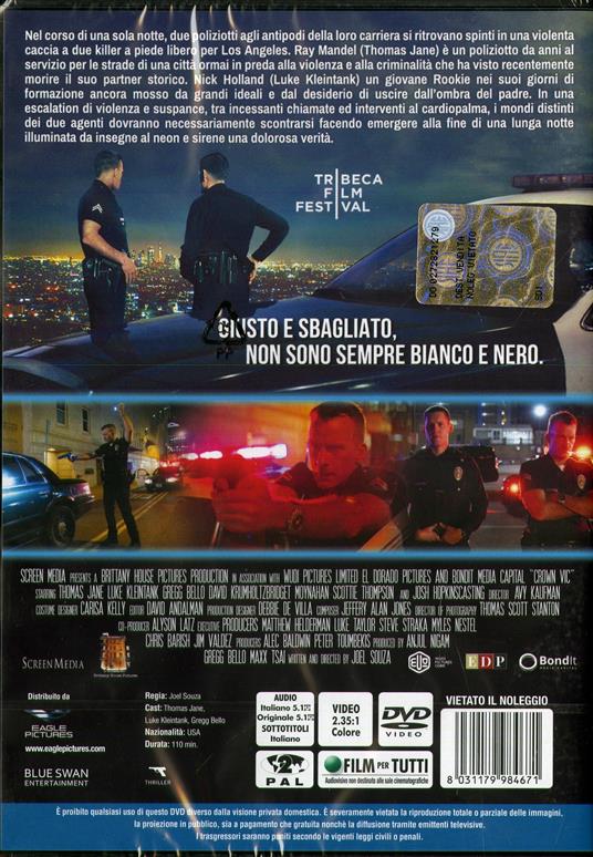 Crown Vic (DVD) di Joel Souza - DVD - 2
