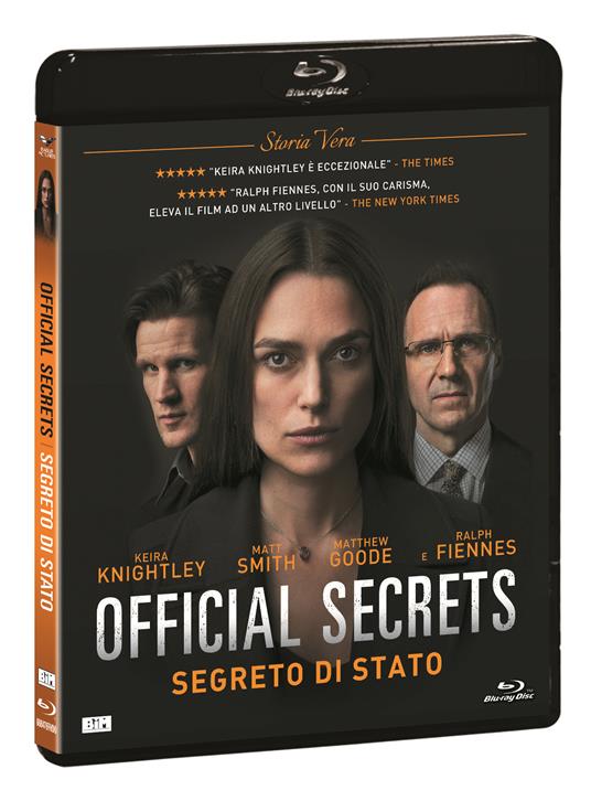Official Secrets. Segreto di stato (Blu-ray) di Gavin Hood - Blu-ray