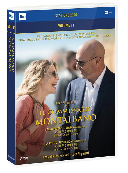 Il commissario Montalbano vol.11. Stagione 2020. La rete di protezione -  Salvo amato, Livia mia (DVD) di Luca Zingaretti,Alberto Sironi - DVD