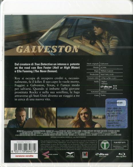 Galveston (Blu-ray) di Mélanie Laurent - Blu-ray - 2