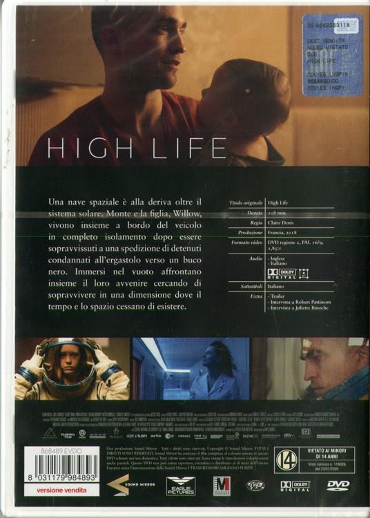 High Life (DVD) di Claire Denis - DVD - 2
