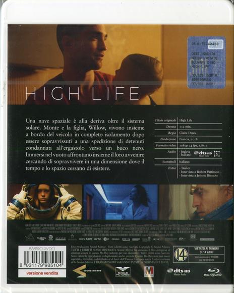 High Life (Blu-ray) di Claire Denis - Blu-ray - 2