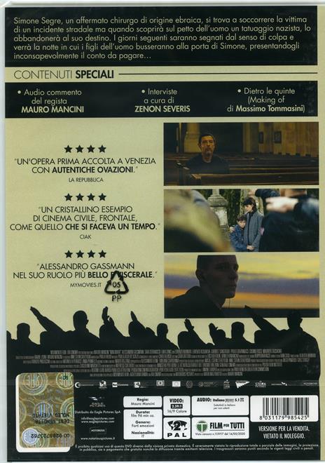 Non odiare (DVD) di Mauro Mancini - DVD - 2