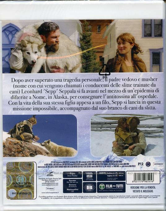 Balto e Togo. La leggenda (Blu-ray) di Brian Presley - Blu-ray - 2