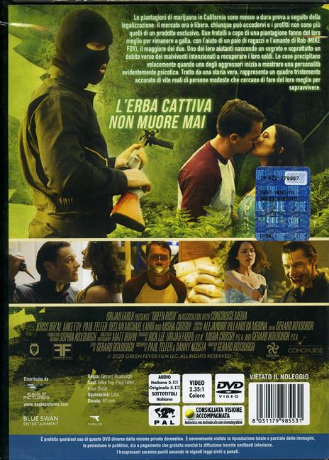Green Rush (DVD) di Gerard Roxburgh - DVD - 2