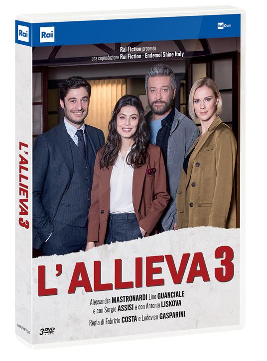 L' allieva. Stagione 3. Serie TV ita (3 DVD) di Fabrizio Costa - DVD