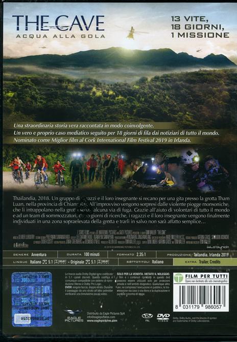The Cave. Acqua alla gola (DVD) di Tom Waller - DVD - 2