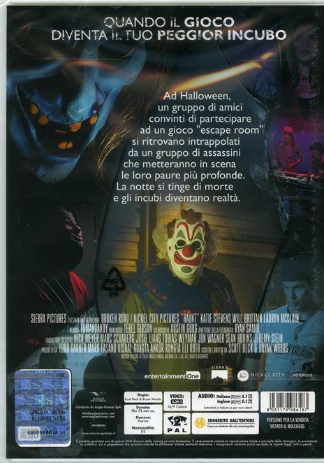 La casa del terrore (DVD) di Scott Beck,Bryan Woods - DVD - 2