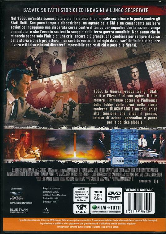 Blackmark (DVD) di A.J. Martinson - DVD - 2