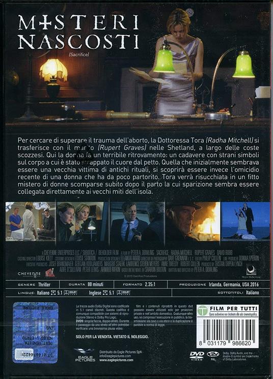 Misteri nascosti (DVD) di Peter A. Dowling - DVD - 2