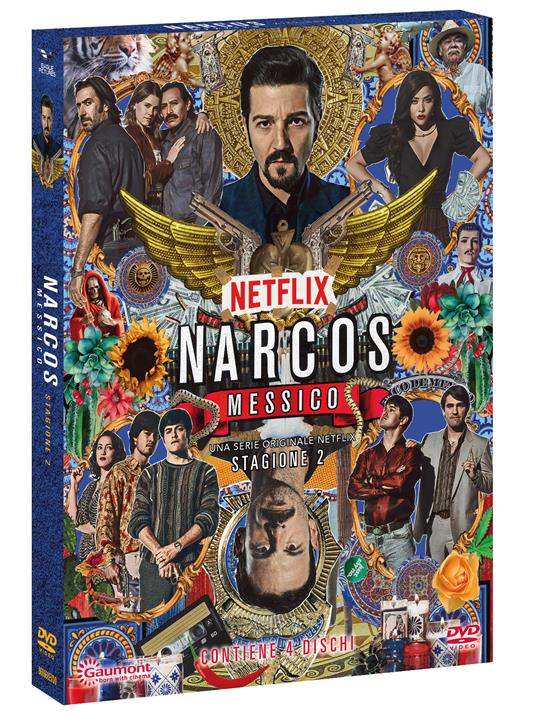 Narcos. Messico. Stagione 2. Serie TV ita (4 DVD) di Carlo Bernard,Chris Brancato,Doug Miro - DVD