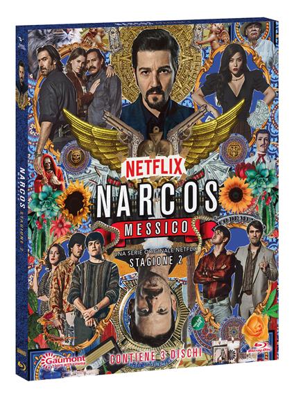 Narcos. Messico. Stagione 2. Serie TV ita (3 Blu-ray) di Carlo Bernard,Chris Brancato,Doug Miro - Blu-ray