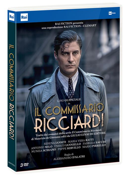 commissario Ricciardi. Serie TV ita (3 DVD) di Alessandro D'Alatri - DVD
