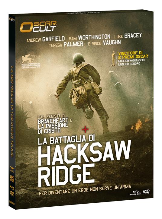 La battaglia di Hacksaw Ridge. Oscar Cult. Limited Edition (DVD + Blu-ray) di Mel Gibson - DVD + Blu-ray