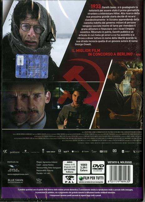 L' ombra di Stalin (DVD) di Agnieszka Holland - DVD - 3
