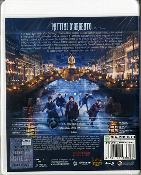Pattini d'argento (Blu-ray) di Michael Lockshin - Blu-ray - 2
