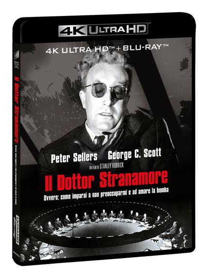Il dottor Stranamore (Blu-ray + Blu-ray Ultra HD 4K) di Stanley Kubrick - Blu-ray + Blu-ray Ultra HD 4K