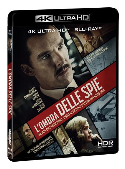L' ombra delle spie (Blu-ray + Blu-ray Ultra HD 4K) di Dominic Cooke - Blu-ray + Blu-ray Ultra HD 4K