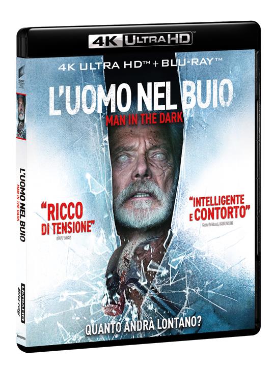 L' uomo nel buio. Man in the Dark (Blu-ray + Blu-ray Ultra HD 4K) di Rodo Sayagues - Blu-ray + Blu-ray Ultra HD 4K