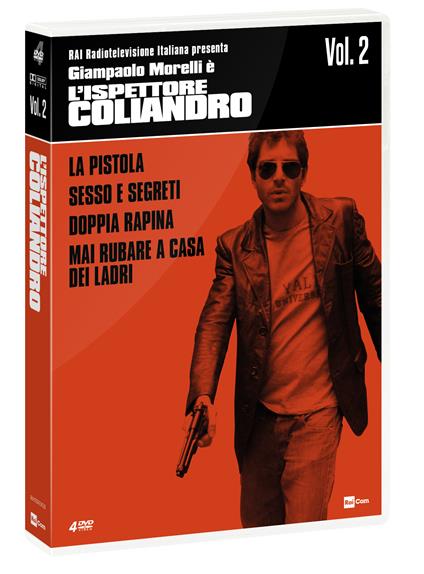 L' ispettore Coliandro. Vol. 2. Serie TV ita (4 DVD) di Manetti Bros. - DVD
