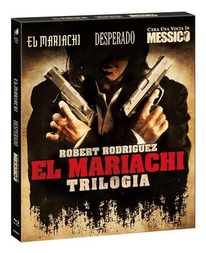 Trilogia Rodriguez: El Mariachi - Desperado - C'era una volta in Messico (2 Blu-ray) di Robert Rodriguez