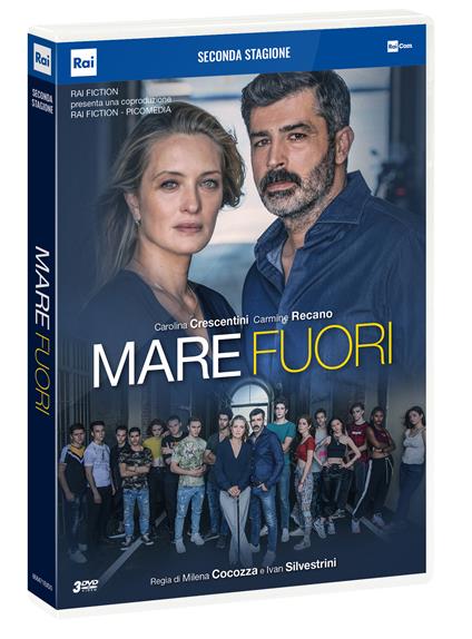 Mare fuori. Stagione 2 (DVD) di Milena Cocozza,Ivan Silvestrini - DVD